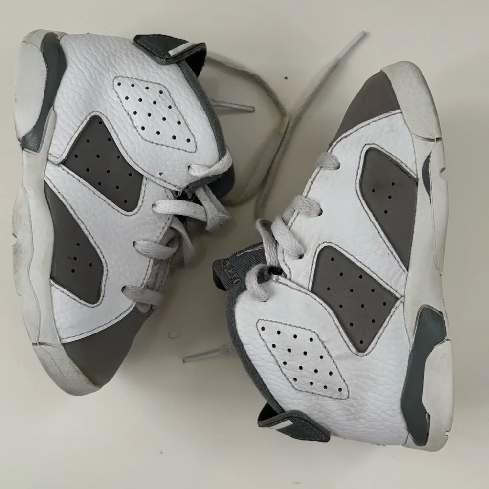 Nike The Air Jordan 6 Retro Cool Grey Infant Toddler Size 8